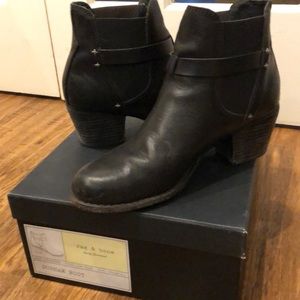 Rag & Bone Durham black boot
